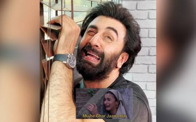 اداکار رنبیر کپور کی ایک ویڈیو سوشل میڈیا پر کافی وائرل ہورہی ہے