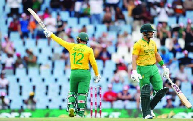 جنوبی افریقا نے ٹی 20 کرکٹ کا نیا عالمی ریکارڈ بنادیا