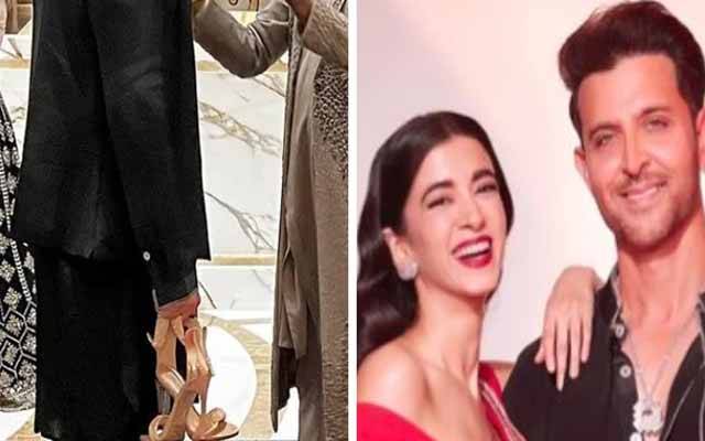 صبا کی ہیلز اٹھائے ہریتک کو مداحوں نے نیا نام دے دیا