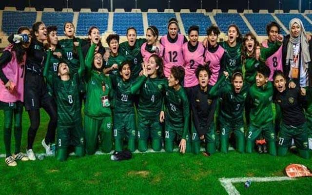 پاکستان ویمن فٹبال ٹیم نے تاریخ رقم کر دی