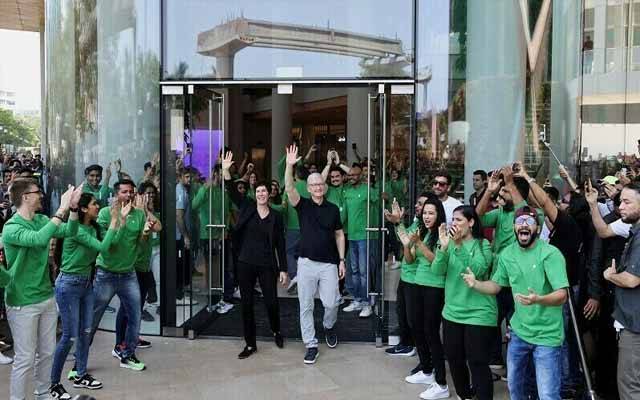Apple a ouvert son premier magasin en Inde