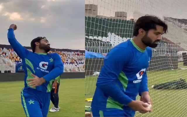 کیویز کیخلاف ون ڈے سیریز سے قبل محمد رضوان لیگ سپینر بن گئے