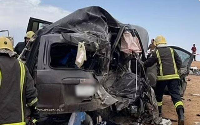 سعودی عرب: ٹریفک حادثے میں 6 بھائی جاں بحق
