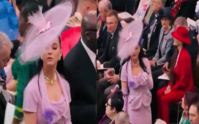 شاہ چارلس سوم کی تاج پوشی کی تقریب، امریکی گلوکارہ اپنی نشست ڈھونڈتی رہیں