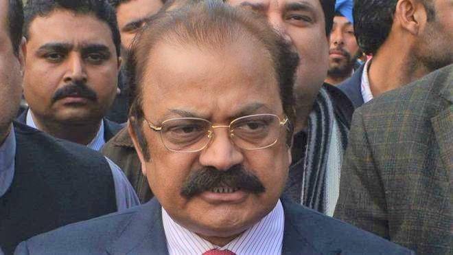 عمران خان پر کسی قسم کا کوئی تشدد نہیں ہوا: رانا ثنااللہ