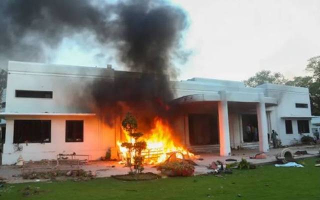 ’جناح ہاؤس میں حملے کے وقت پی ٹی آئی کارکن دیکھے‘