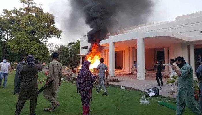 جناح ہاؤس حملہ کیس،جلاؤ گھیراؤ کس نے کیا ؟تفتیش میں سب سامنے آگیا 
