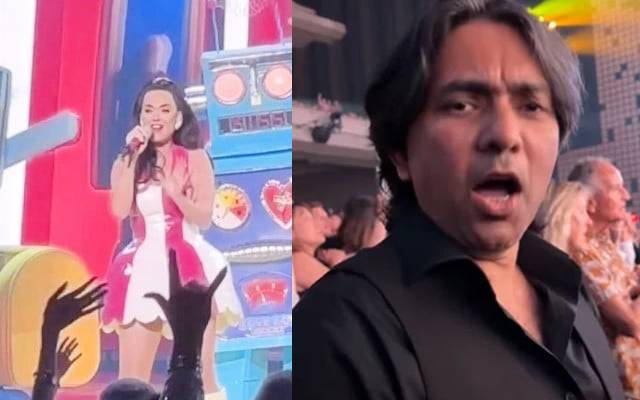  پاکستان میوزک انڈسٹری کے نامور گلوکار سجاد علی نے اپنے بیٹے کی خواہش پر امریکی گلوکارہ کیٹی پیری کے کنسرٹ میں شرکت کی۔