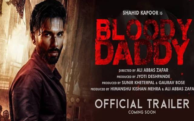 بالی ووڈ کے ایکشن ہیرو شاہد کپور کی نئی ایکشن سے بھرپور فلم ’بلڈی ڈیڈی‘ کا ٹریلر جاری کر دیا گیا۔      
