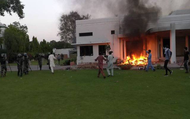 جناح ہاؤس حملہ: سابق ایم پی اے سمیت 16 ملزمان کو کمانڈنگ آفیسر کے حوالے کرنے کا حکم