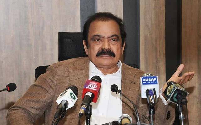 عمران خان سے اگر مذاکرات کریں تو ہم شہداء کی فیملیز کا کیسے سامنے کریں گے: رانا ثناءاللہ