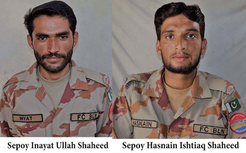 کیچ میں دہشتگردوں کا چیک پوسٹ پر حملہ، 2 سپاہی شہید