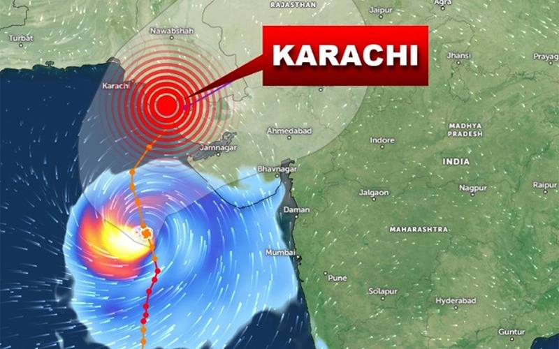 طوفان آج پاکستان میں داخل ہو گا، اثرات تھرپارکر پر پڑیں گے