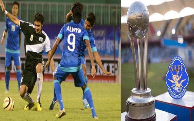 بھارت نے پاکستانی فٹبال ٹیم کو ساف چیمپئن شپ میں شرکت کیلئے کلئیرنس دیدی