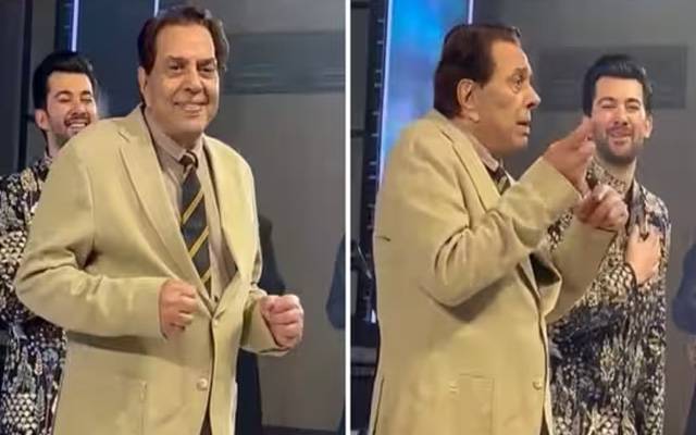 دھرمیندرا کا پوتے کی شادی پر ڈانس،ویڈیو سوشل میڈیا پر وائرل 