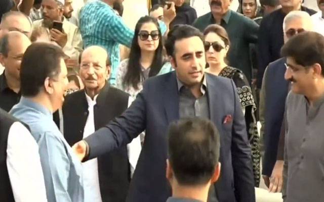 Bilawal, Nabil Gabol, Hand, Not, shake, Video Viral, 24 News