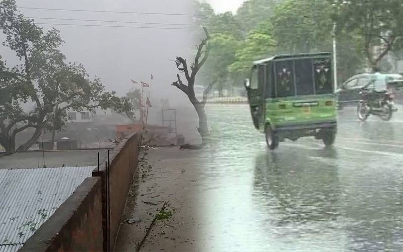 آندھی اورگرج چمک کے ساتھ بارش کا امکان