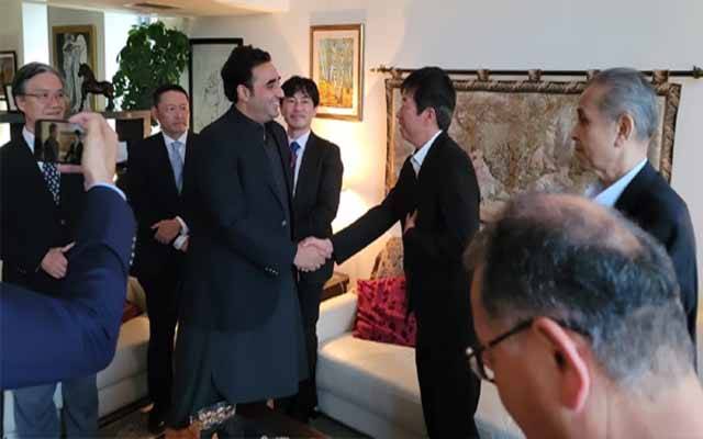 وزیر خارجہ بلاول بھٹو کی جاپان کے کاروباری حضرات سے ملاقات، دوطرفہ تجارتی تعلقات پر گفتگو