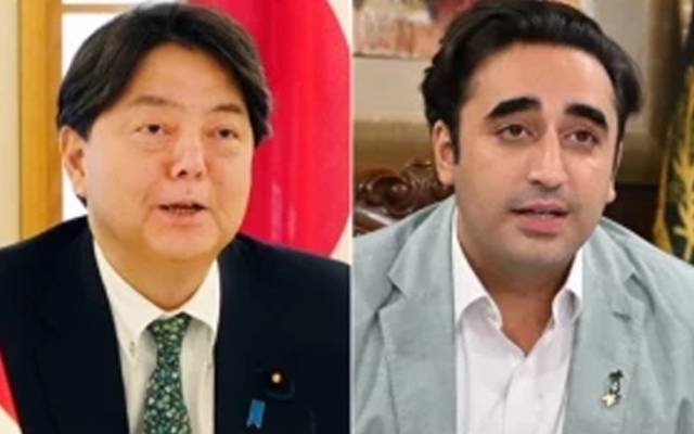 وزیر خارجہ بلاول بھٹو زرداری کی ٹوکیو میں اپنے جاپانی ہم منصب یوشی ماسا ہایاشی سے ملاقات ہوئی۔ بلاول بھٹو زرداری کا کہنا ہے کہ پاکستان اور جاپان کے پاس مختلف شعبوں میں دوطرفہ تجارت بڑھانے کی صلاحیت موجود ہے۔ 