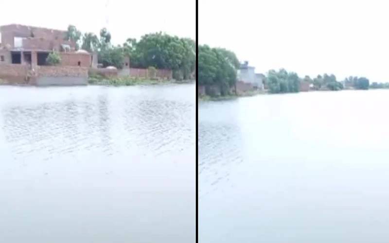دریائے راوی اچھل پڑا، پانی لاہور کے مضافاتی علاقے میں داخل 