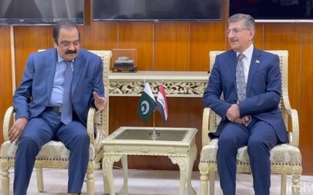 وزیر داخلہ رانا ثنا اللہ سے عراقی سفیر کی ملاقات