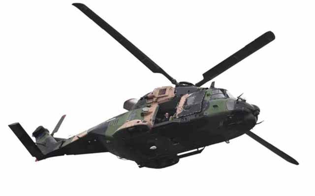 آسٹریلیا: فوجی مشقوں کے دوران ہیلی کاپٹر گر کر تباہ، 4 اہلکار لاپتہ