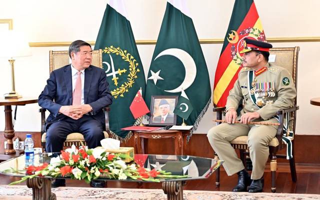 آرمی چیف سے چینی نائب وزیراعظم کی ملاقات، دفاعی تعاون پر بات چیت
