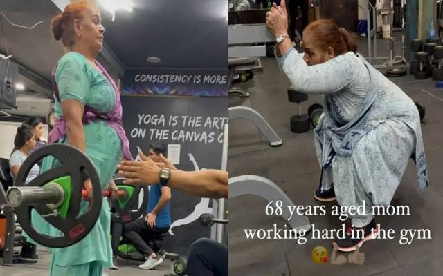 68 سالہ خاتون کی  ویڈیو وائرل ہو رہی ہے جس میں یہ بات ثابت ہوتی ہے کہ کسی بھی کام کو کرنے یا کچھ بھی حاصل کرنے کیلئے انسان کا عمر کا بہانا بنانا غلط ہے۔ 