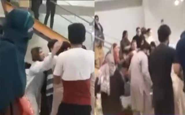 کپڑوں کی سیل کے دوران خواتین کے مابین تکرار شدت اختیار کر گئی، بات مار پیٹ تک جا پہنچی