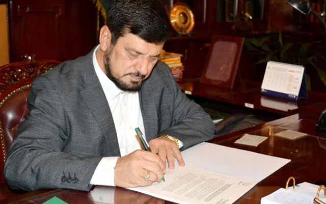 گورنر خیبرپختونخوا نے نگران کابینہ کے استعفے منظور کر لیے