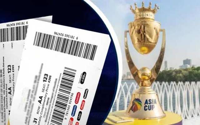 ایشیاء کپ: سری لنکا مرحلے کے ٹکٹوں کی جمعرات سے شروع کرنے کا اعلان