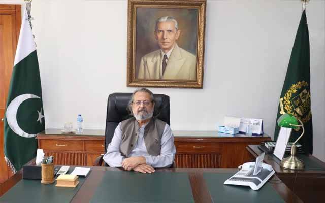 مدد علی سندھی نے وفاقی وزارت تعلیم و پیشہ ورانہ تربیت کا قلمدان سنبھال لیا 