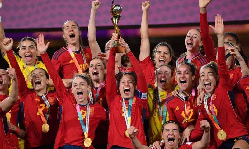 اسپین نے انگلینڈ کو ہرا کر پہلی بار فیفا ویمن ورلڈ کپ اپنے نام کرلیا