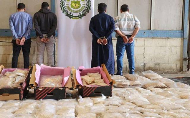 سعودی عرب، مختلف علاقوں سے چار پاکستانیوں سمیت پانچ منشیات فروش گرفتار