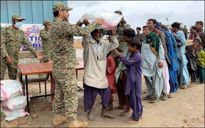 قصور ,سیلاب زدگان کیلئے پاک فوج کی امدادی سرگرمیاں دوسرے روز بھی جاری
