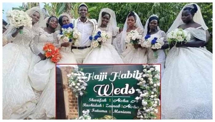 شادی شدہ شخص نے ایک ساتھ 7 لڑکیوں سے شادی رچا لی