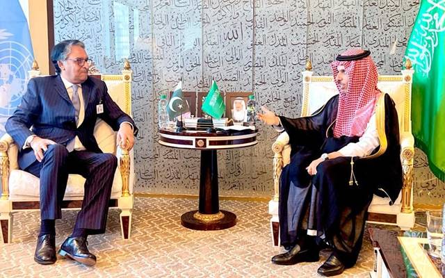  نگران وزیر خارجہ جلیل عباس جیلانی کی اقوام متحدہ ہیڈ کوارٹرز میں سعودی وزیرخارجہ شہزادہ فیصل بن فرحان السعود سے ملاقات ہوئی، جس میں دوطرفہ تعلقات کے مختلف پہلوؤں سمیت باہمی دلچسپی کے علاقائی اور عالمی امور پر تبادلہ خیال کیا۔ 