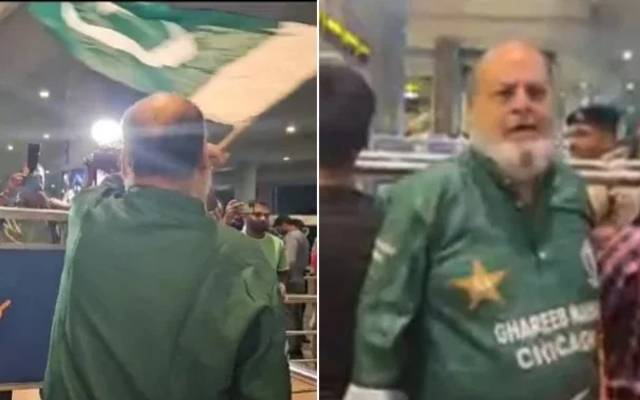  پاکستانی ٹیم کا خوف بھارتی حکومت  سر چڑھ کر  بولنے لگا، ائیرپورٹ پر پاکستانی ٹیم کا استقبال کرنے کیلئے موجود مداحوں پر بڑی پابندی عائد کر دی گئی۔