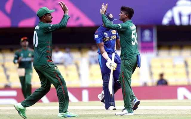 وارم اپ میچ: بنگلادیش کی سری لنکا کو 7 وکٹ سے شکست