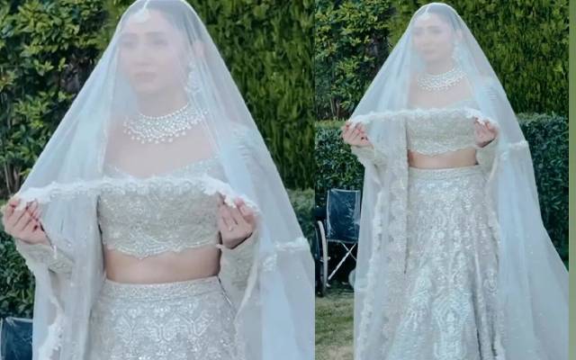 ماہرہ خان کی شادی کا عروسی لباس کتنے لاکھ کا ہے؟