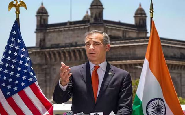 امریکی سفیر ایرک گارسیٹی نے بھارت کے ساتھ سفارتی تعلقات محدود کرنے کا اعلان کر دیا۔