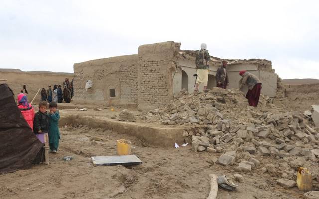  افغانستان ایک بار پھر6.3 شدت کے زلزلے سے لرز اُٹھا۔