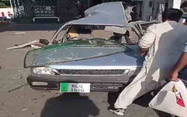 اسلام آباد، گاڑی میں گیس سلنڈر دھماکہ، 4 افراد زخمی