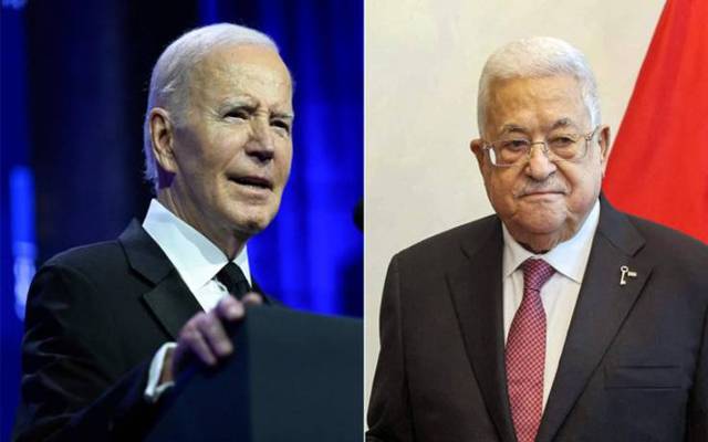 امریکی صدر کا پہلی مرتبہ فلسطینی صدر سے ٹیلی فونک رابطہ