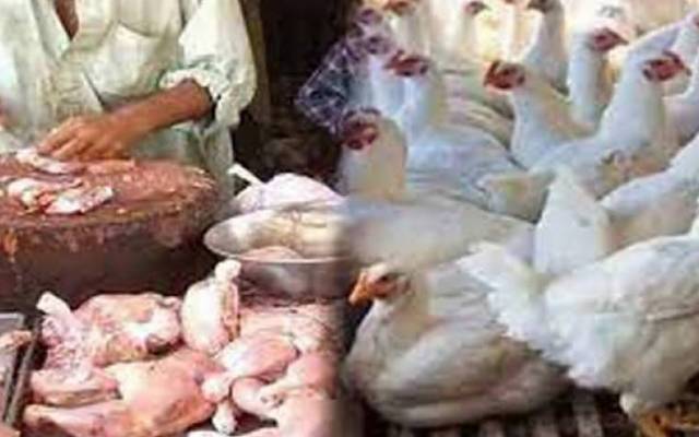 برائلر مرغی کے گوشت کی قیمتوں میں اتار چڑھاؤ  کا سلسلہ جاری، شہر لاہور میں برائلر مرغی کی قیمت گزشتہ روز کی قیمت پر ہی برقرار ہے۔