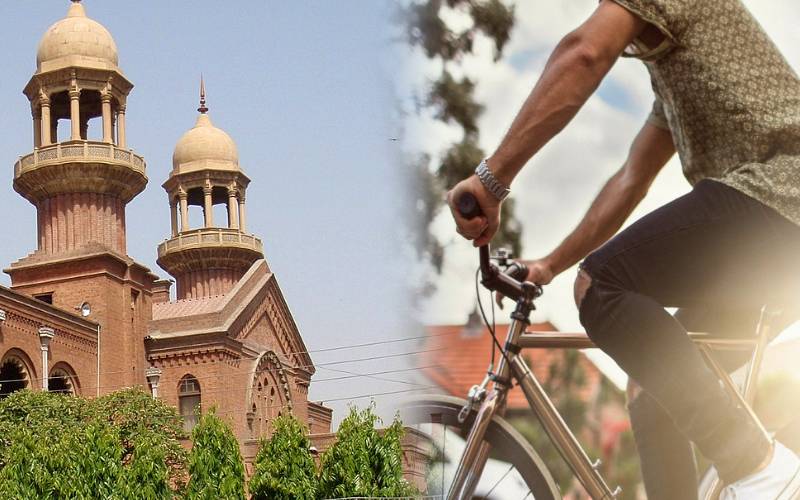 لاہور ہائیکورٹ کا دھواں چھوڑنے والی گاڑیاں بند،سٹاف کو سائیکلیں دینے کا حکم