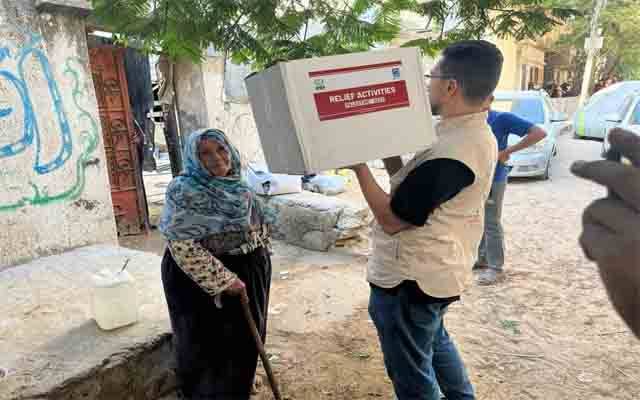 الخدمت فاؤنڈیشن نے غزہ متاثرین کیلئے 15 کروڑ کا امدادی سامان تقسیم کردیا