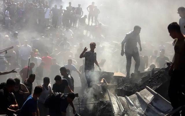  اسرائیلی دہشتگردی میں شدت، نہتے فلسطینوں کی نسل کشی کیلئے وائٹ فاسفورس کا استعمال شروع کردیا۔
