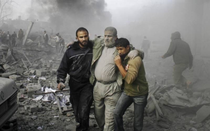 غزہ مقتل گاہ میں تبدیل،شہید فلسطینیوں کی تعداد8300سے بڑھ گئی 