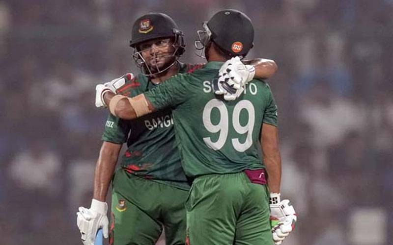 کرکٹ ورلڈ کپ: بنگلہ دیش نے سری لنکا کو 3 وکٹوں سے ہرا دیا